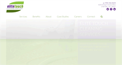 Desktop Screenshot of elitetouchcleaningservices.com